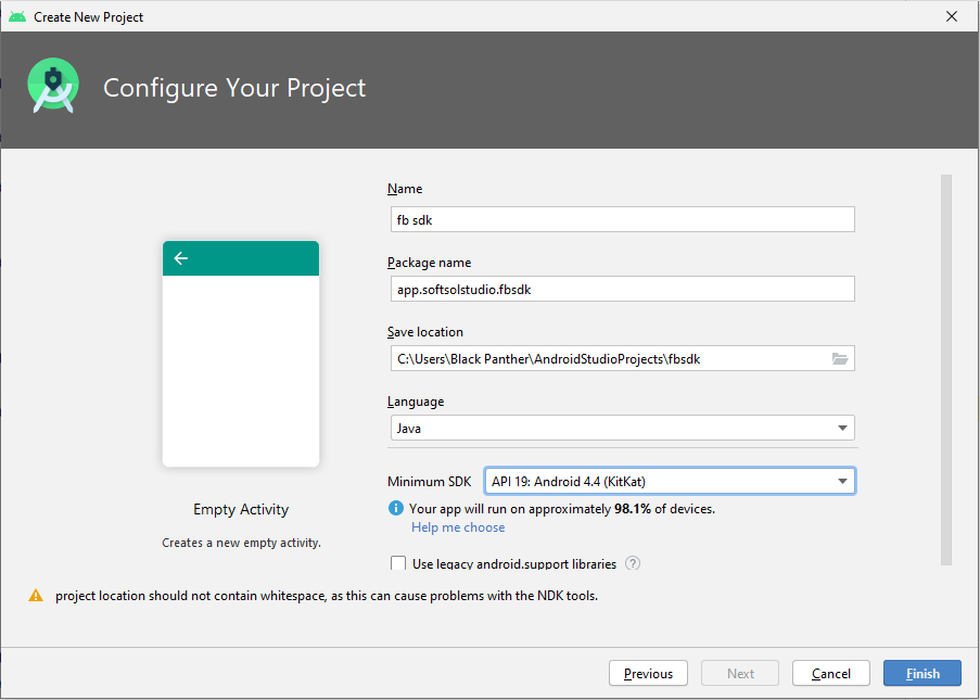 configure project
