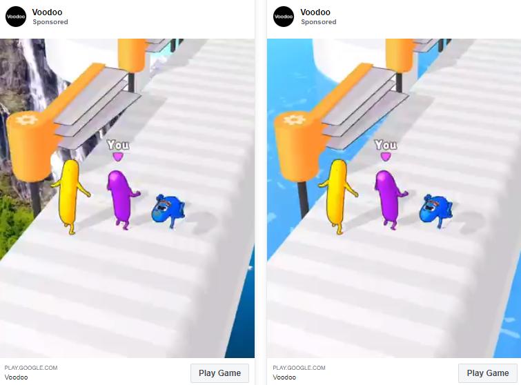 wacky game variation background