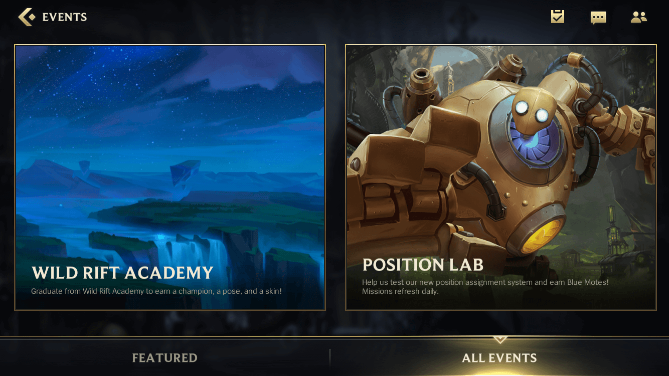 in game events lol mobile