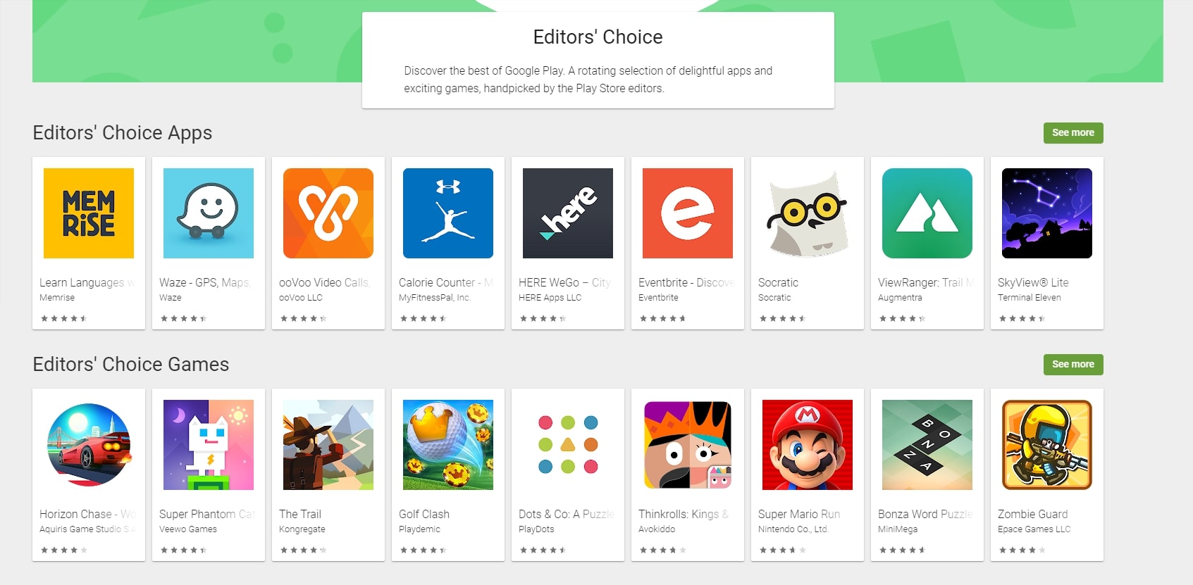 how to get your game featured on google play editors choice list
