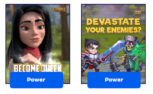 video ad mobile games opening scene