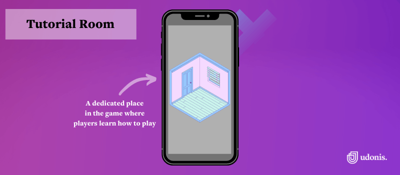 mobile game tutorial type tutorial room