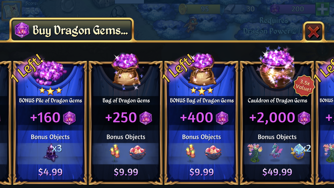 merge dragons store merge games monetization