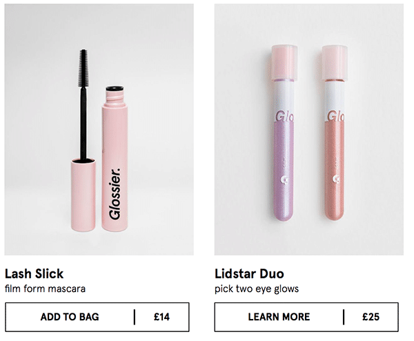 marketing to millennials glossier