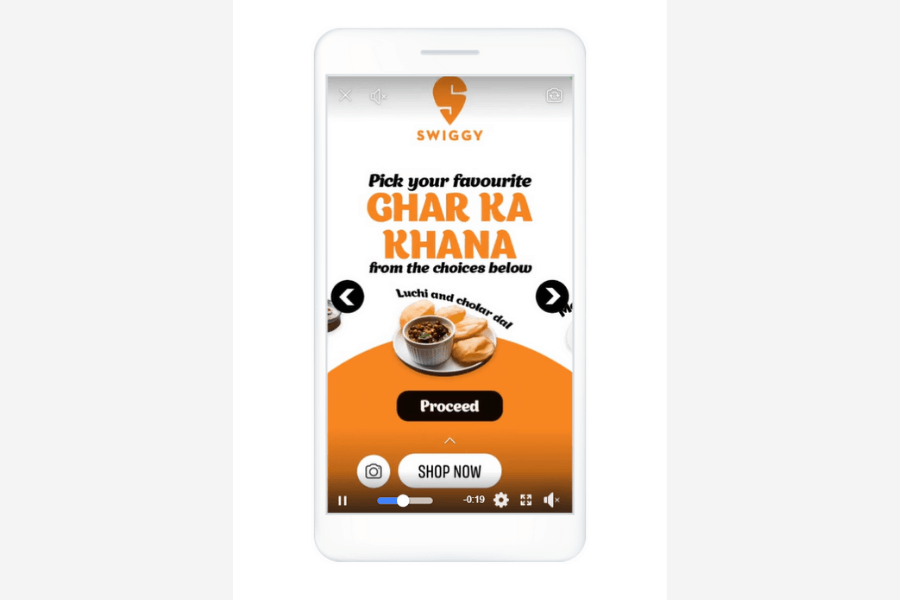 facebook ar swiggy mobile marketing campaign