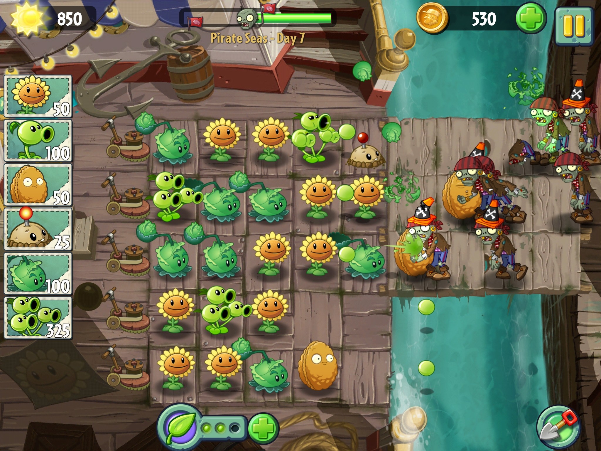 Plants vs. Zombies 2 Player Count, Revenue & Download Stats