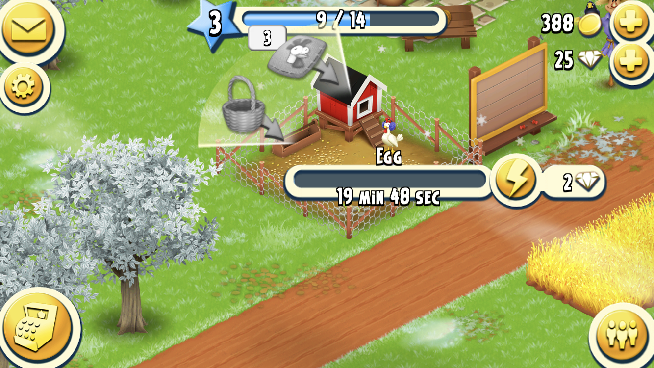 timing mechanics hay day