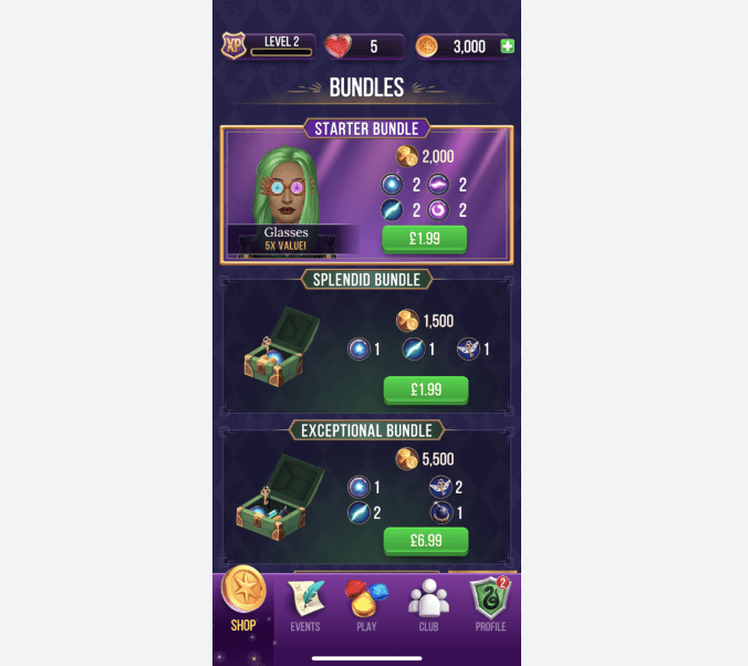 harry potter puzzles and spells bundles