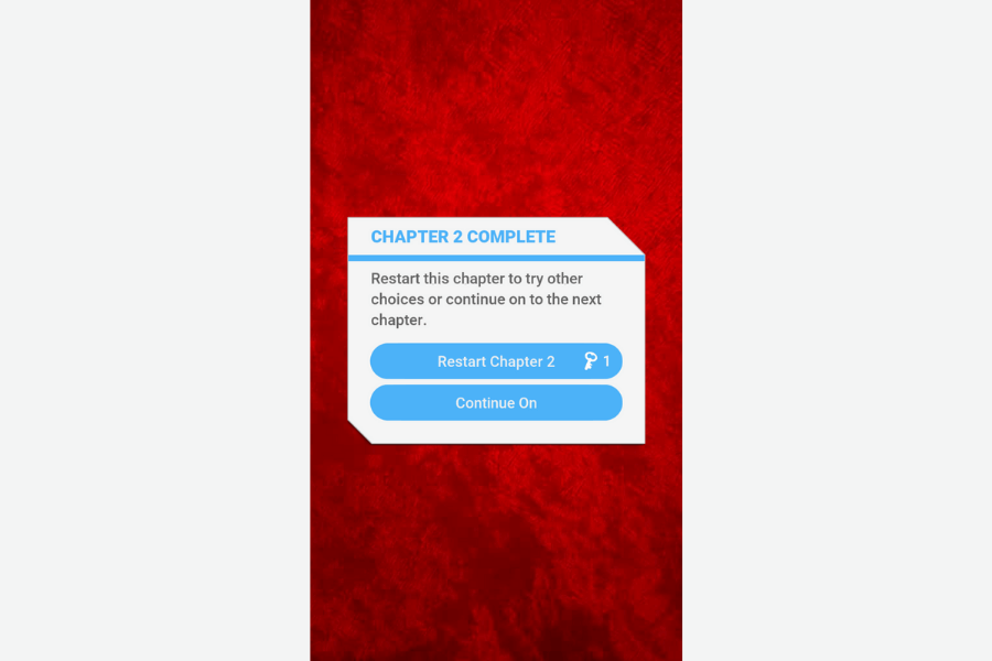 restart chapter choices