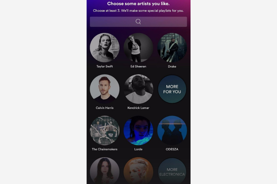 spotify app personalization