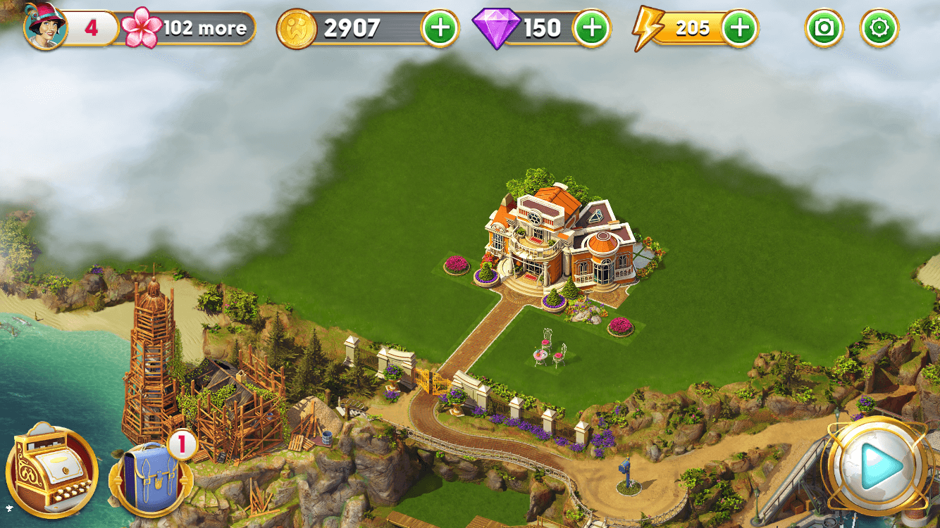 june's journey user interface