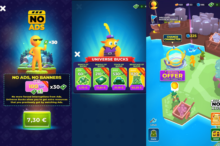 my little universe in-app purchases