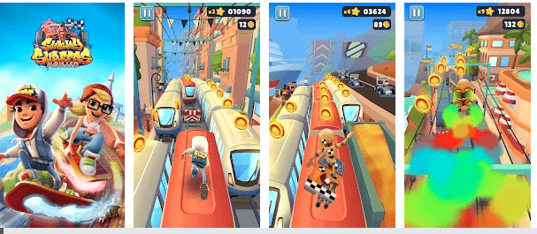 subway surfers app store screenshots