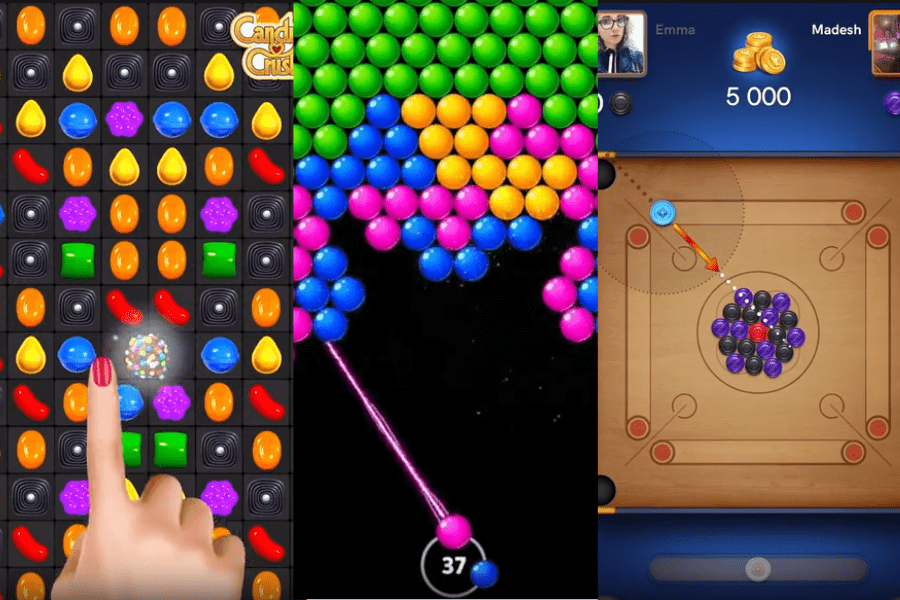 casual games gameplay ads