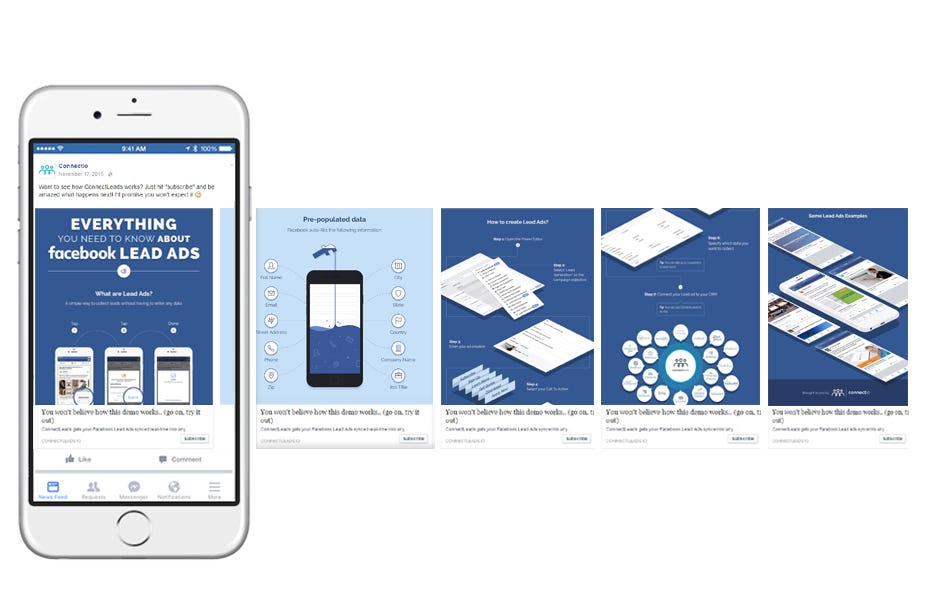 facebook carousel ad sizes and specs
