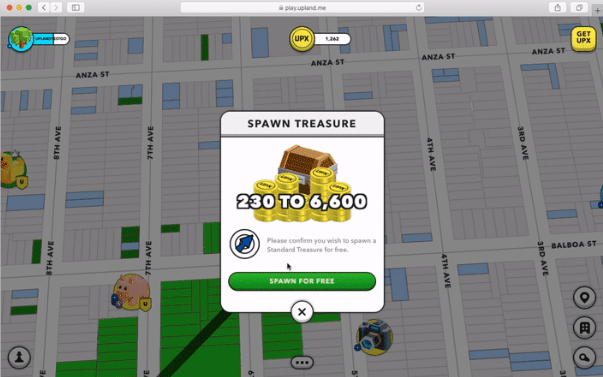 upland treasure hunt