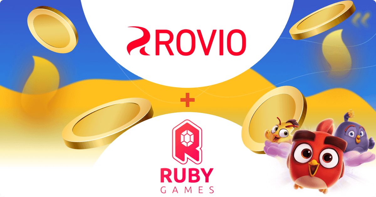 Rovio Acquires Ruby Games, Steps into Hyper-Casual Market