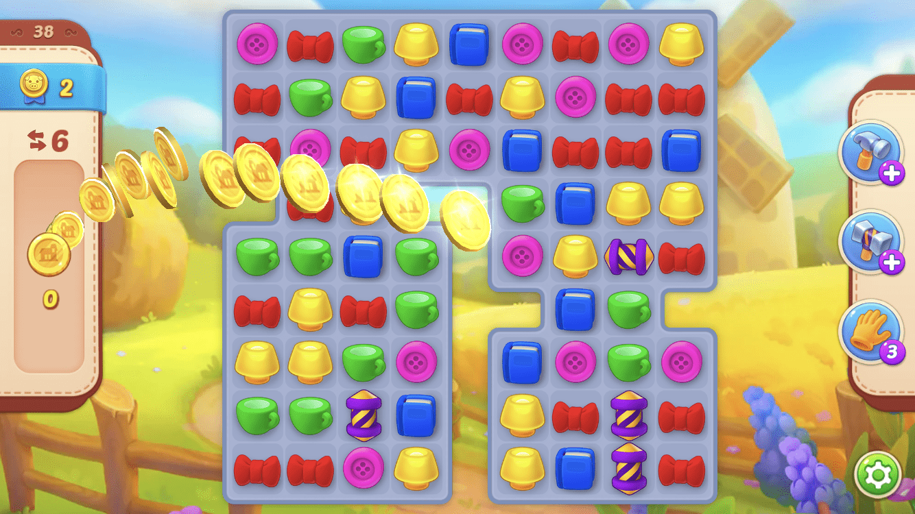 match 3 homescapes monetization